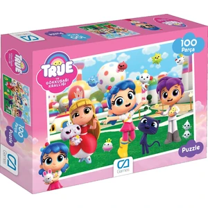 Ca Games Puzzle 100 Parça True