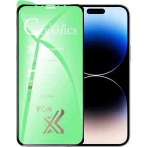 iPhone 14 Pro Max Ekran Koruyucu 9d Seramik Nano Tam Kaplayan Kavisli