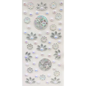 Giraffe Sticker Beyaz Yapışkanlı Saç , Yüz ve Tırnak Taşı Parlak