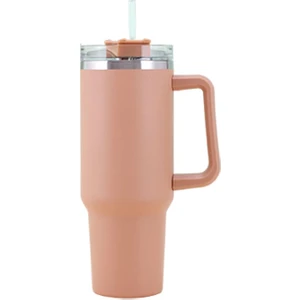 Kolu Araba Bardak 304 Paslanmaz Çelik Hasır Buz Kupa Araba Termos 40 Oz (Yurt Dışından)