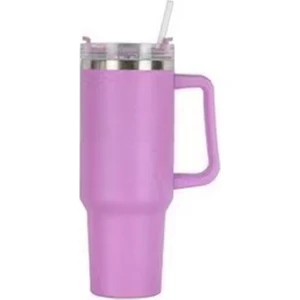 Kolu Araba Bardak 304 Paslanmaz Çelik Hasır Buz Kupa Araba Termos 40 Oz (Yurt Dışından)