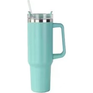 Kolu Araba Bardak 304 Paslanmaz Çelik Hasır Buz Kupa Araba Termos 40 Oz (Yurt Dışından)
