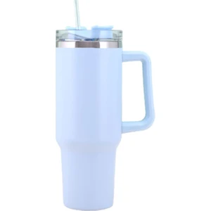 Kolu Araba Bardak 304 Paslanmaz Çelik Hasır Buz Kupa Araba Termos 40 Oz (Yurt Dışından)