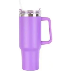 Kolu Araba Bardak 304 Paslanmaz Çelik Hasır Buz Kupa Araba Termos 40 Oz (Yurt Dışından)