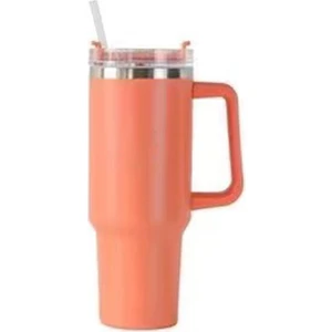 Kolu Araba Bardak 304 Paslanmaz Çelik Hasır Buz Kupa Araba Termos 40 Oz (Yurt Dışından)