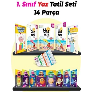 Öğretmen Evde Yayınları 2023 1. Sınıf Yaz Tatil Kitabı Seti