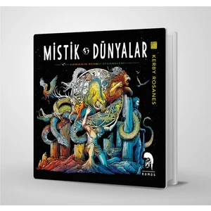 Mistik Dünyalar -Yetişkinler İçin Boyama Kitabı