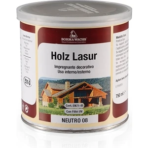 Borma Wachs Holz Lasur (Wood Stain) - Solvent Bazlı Verniksiz Ön Korumalı Ahşap Boyası