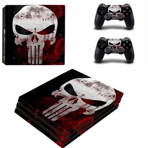Kt Grup Skull Playstation 4 Pro Full Sticker Kaplama Seti