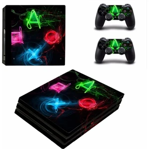 Kt Grup Sanatsal Kol Düğmeleri Playstation 4 Pro Full Sticker Kaplama