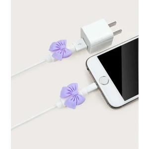 Dream Butik Mor Fiyonk Kablo Koruyucu