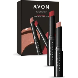 2'li Lip Stylo Set (Lovely Satins) Cappucino ve Eternal Flame