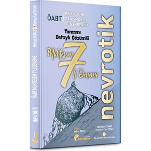 Özdil Akademi Özdil Akademi Öabt Psikolojik Danışmanlık ve Rehberlik Nevrotik 7 Muhteşem Deneme Çözümlü Özdil Akademi