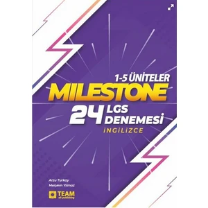 Team Elt Publishing Team Elt Publishing LGS Milestone 1-5 Üniteler 24 LGS Ingilizce Denemesi
