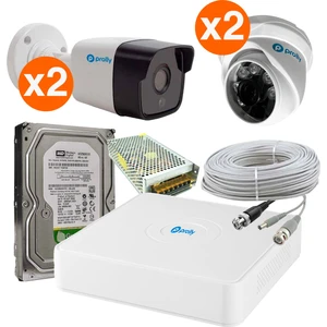4 Kameralı Set Ahd 2mp Full Hd