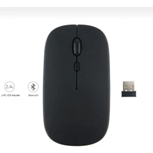 Alfa MEC Samsung Galaxy Tab A8 2021 X200 Uyumlu Mouse Bluetooth Wireless Şarj Edilebilir Fare 2.4g
