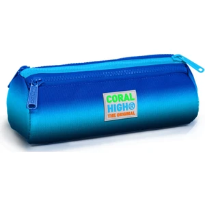 Coral Kalem Kutusu PVC Malzemeden Üç Bölmeli 1000 ml Hafif ve Taşınabilir Tasarım