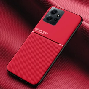 Xiaomi Redmi Note 12 Kılıf Zebana Design Silikon Kılıf Kırmızı