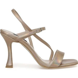 Nine West Fıt 3fx Bej Kadın Topuklu Sandalet