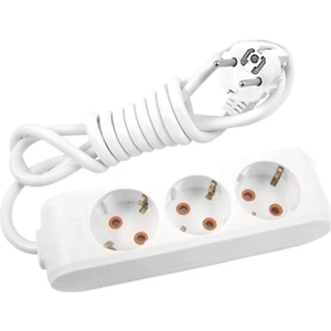 Uzatma Viko Multi-Let Üçlü Priz Topraklı Kablolu Çocuk Korumalı 5 Metre-Beyaz 9011 3303