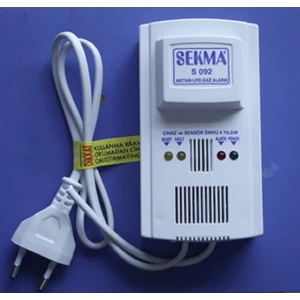 S-092 Doğalgaz Alarm Dedektörü Gaz Alarm Cihazı Lpg Alarm Uyandırıcı