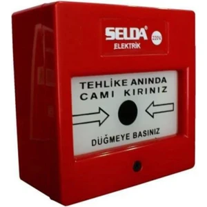 Yangın Alarm Ikaz Butonu 220V