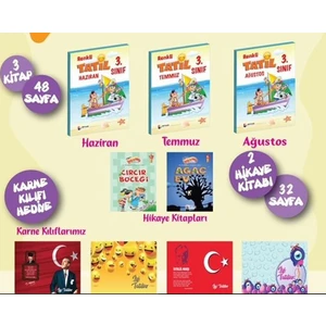 Dört Renk Yayınları 3. Sınıf Renkli Tatil Seti