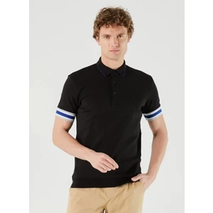 Erkek Regular Fit Siyah Polo