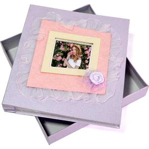 ABC Ofis 120'LIK 10 x 15 Kutulu Lila Fotoğraf Albümü 46120