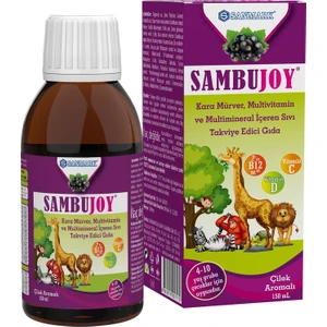 Karamürver Ekstresi Multivitamin ve Multimineral İçeren 150  ml Sıvı 3 Kutu