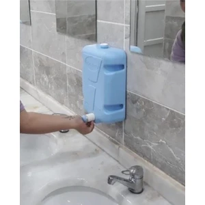 Hilal Kimya Okul, Işyeri ve Toplu Kullanım Alanları Için 5kg Butonlu Sıvı Sabunluk