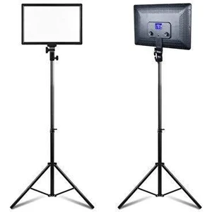 Kare Soft Işık Profosyonel LED Panel Makeup Fotoğraf Video Çekim Işığı Güçlendirilmiş Tripod 2.10 cm