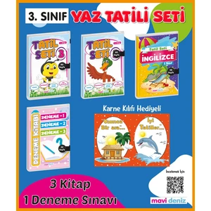 Mavi Deniz Yayınları 3. Sınıf Yaz Tatil Seti
