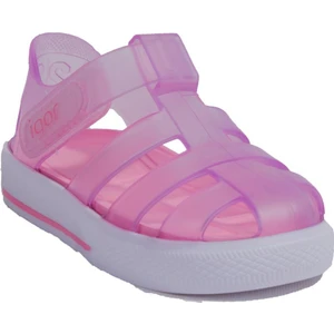 S10171 Star Pembe Ortopedik Günlük Kız Çocuk Sandalet