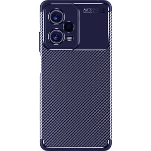 Kny Xiaomi Redmi Note 12 5g Kılıf Karbon Desenli Lux Negro Silikon