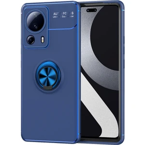 Xiaomi Mi 13 Lite Kılıf Yüzüklü Manyetik Ravel Silikon