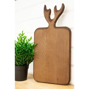 Dns Home Ahşap Geyik Sunum Kesme Servis Tahtası