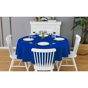 Zeren Home Sıvıya Dayanıklı Yuvarlak Dertsiz Masa Örtüsü