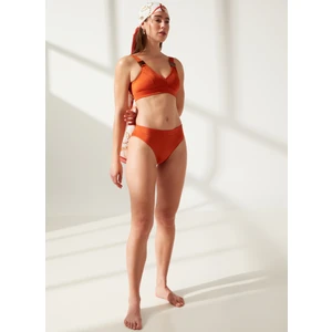 Koyu Turuncu Kadın Bikini Alt 23-YEBRA