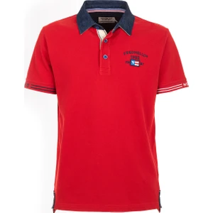 Fred Mello Kırmızı Erkek Polo T-Shirt FM23S23QCRED