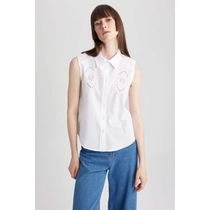 Regular Fit Vual Kolsuz %100 Pamuk Gömlek A7074AX23HS