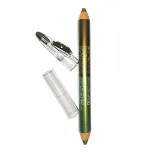 Monicatime Jumbo 2 Renk Simli Yeşil Göz Kalemi (Kalemtraşlı)