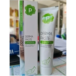Vet Prive Derma Pasta Cat&dog (Kedi ve Köpek Için Dermatolojik Pasta 100G)