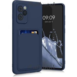 M.TK Moveteck Xiaomi Poco X5 Pro Uyumlu Kılıf Kamera Korumalı Kartvizitli Cüzdan Silikon Kartlıklı Yumuşak Kapak