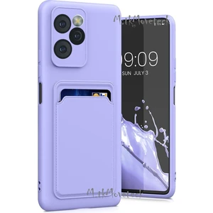 M.TK Moveteck Xiaomi Poco X5 Pro Uyumlu Kılıf Kamera Korumalı Kartvizitli Cüzdan Silikon Kartlıklı Yumuşak Kapak