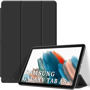 Alfa MEC Samsung Galaxy Tab A8 10.5 SM-X200 Kılıf Standlı Flip Smart Akıllı Kapak Uyku Modlu Tablet Kılıfı