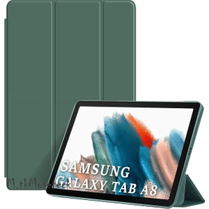 Alfa MEC Samsung Galaxy Tab A8 10.5 SM-X200 Kılıf Standlı Flip Smart Akıllı Kapak Uyku Modlu Tablet Kılıfı