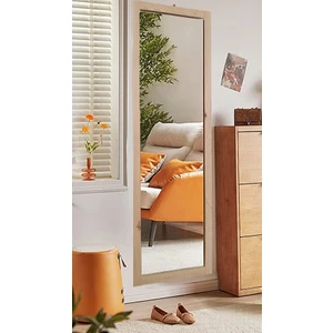 Ayna Mirrorss Doğal Ahşap Duvar Hol AYNA121X37 KRC002