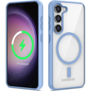 Samsung Galaxy S22 Kılıf Sararmaz Magsafe Şeffaf Kapak Ege