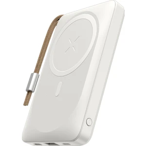 Rock P89 10.000 Mah 20W Magsafe Kablosuz Şarjlı Powerbank Beyaz